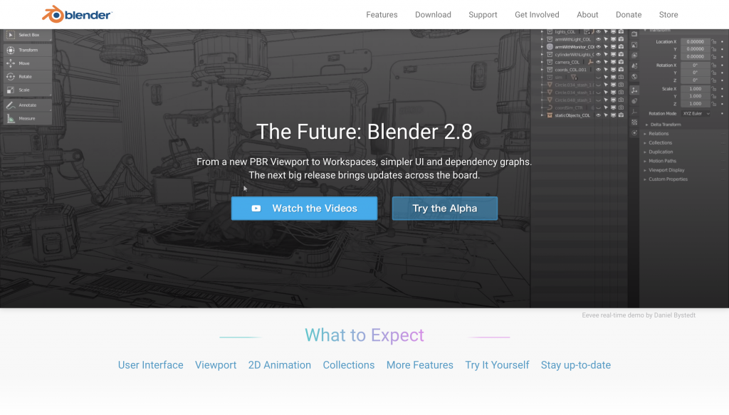 The Future Blender 2 8 — blender org